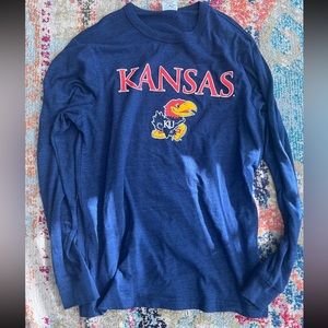 Charlie Hustle Long Sleeve Kansas Jayhawks Shirt